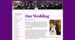 Desktop Screenshot of mandv.gettingmarried.us