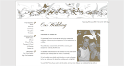 Desktop Screenshot of hannahandtim.gettingmarried.co.uk