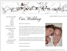 Tablet Screenshot of lindsay-and-dan.gettingmarried.co.uk