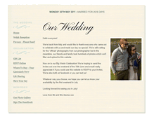 Tablet Screenshot of lucy-and-pete.gettingmarried.co.uk