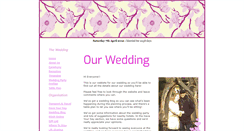 Desktop Screenshot of franandwarren.gettingmarried.co.uk