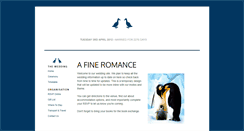 Desktop Screenshot of jenandfred.gettingmarried.co.uk