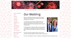 Desktop Screenshot of joandgerry.gettingmarried.co.uk