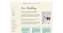 Desktop Screenshot of michael-and-donna.gettingmarried.co.uk