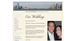 Desktop Screenshot of katieandmatthew.gettingmarried.co.uk