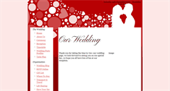 Desktop Screenshot of francoise-anthony.gettingmarried.co.uk