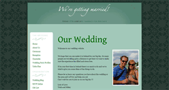 Desktop Screenshot of mikeandtrish.gettingmarried.co.uk