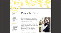 Desktop Screenshot of daniel-and-holly.gettingmarried.co.uk