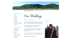 Desktop Screenshot of andrew-and-julie.gettingmarried.co.uk