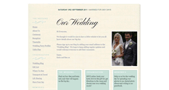 Desktop Screenshot of katieandben.gettingmarried.co.uk
