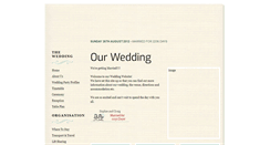 Desktop Screenshot of craigandsophie.gettingmarried.co.uk