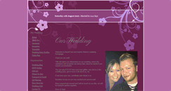 Desktop Screenshot of david-and-sophie.gettingmarried.co.uk