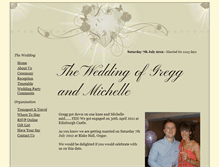 Tablet Screenshot of mr-and-mrs-lynch.gettingmarried.co.uk