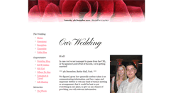 Desktop Screenshot of debbie-and-adam.gettingmarried.co.uk