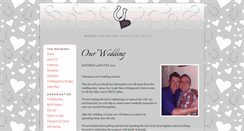 Desktop Screenshot of davidandgreg.gettingmarried.co.uk