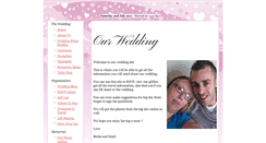 Desktop Screenshot of becks-and-mark.gettingmarried.co.uk
