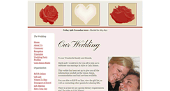 Desktop Screenshot of markandnikki.gettingmarried.co.uk