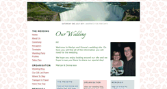Desktop Screenshot of martynanddonna.gettingmarried.co.uk