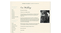 Desktop Screenshot of lauraandmatt.gettingmarried.co.uk