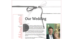 Desktop Screenshot of jilly-and-keir-are.gettingmarried.co.uk