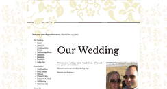 Desktop Screenshot of hannahandstephen.gettingmarried.co.uk