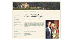 Desktop Screenshot of cahalandtrudie.gettingmarried.co.uk