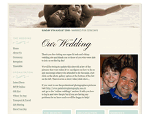 Tablet Screenshot of ian-and-emma.gettingmarried.co.uk