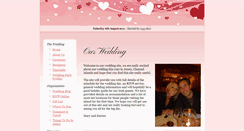 Desktop Screenshot of maryanddarren.gettingmarried.co.uk