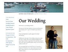 Tablet Screenshot of alex-and-james.gettingmarried.co.uk