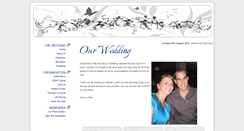 Desktop Screenshot of peteandvicky.gettingmarried.co.uk