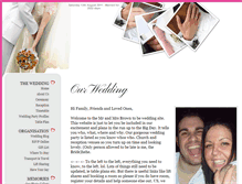 Tablet Screenshot of mrandmrsbrowntobe.gettingmarried.co.uk