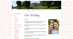 Desktop Screenshot of michaelandcaroline.gettingmarried.co.uk