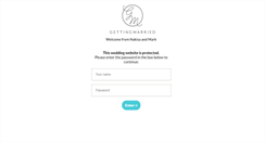 Desktop Screenshot of markandniki.are.gettingmarried.co.uk