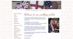 Desktop Screenshot of patrick-and-clare.gettingmarried.co.uk