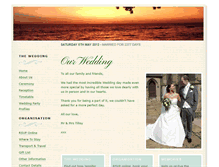 Tablet Screenshot of lukeandjennifer.gettingmarried.co.uk