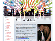 Tablet Screenshot of leeandsarah1.gettingmarried.co.uk