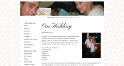 Desktop Screenshot of michaelandkerry.gettingmarried.co.uk