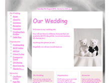 Tablet Screenshot of mrnmrsgreer2b.gettingmarried.co.uk
