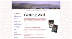 Desktop Screenshot of annemarie-and-matthew.gettingmarried.co.uk