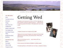 Tablet Screenshot of annemarie-and-matthew.gettingmarried.co.uk