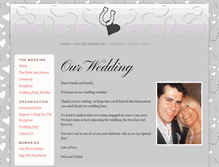 Tablet Screenshot of orlaandcathal.gettingmarried.co.uk