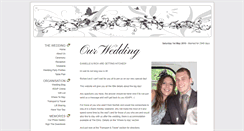 Desktop Screenshot of danielleandrichardare.gettingmarried.co.uk