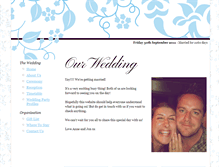 Tablet Screenshot of anneandjon.are.gettingmarried.co.uk