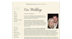 Desktop Screenshot of jamesandclaire.gettingmarried.co.uk