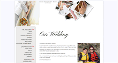 Desktop Screenshot of hannah-and-chris.gettingmarried.co.uk