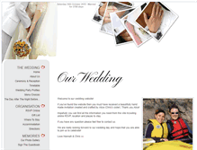 Tablet Screenshot of hannah-and-chris.gettingmarried.co.uk