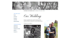 Desktop Screenshot of kirsty-and-john.gettingmarried.co.uk