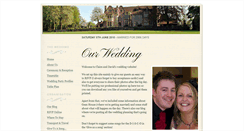 Desktop Screenshot of claireanddavid.gettingmarried.co.uk