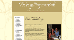 Desktop Screenshot of ellenandolly.gettingmarried.co.uk