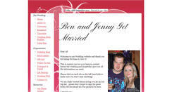 Desktop Screenshot of ben-and-jenny.are.gettingmarried.co.uk